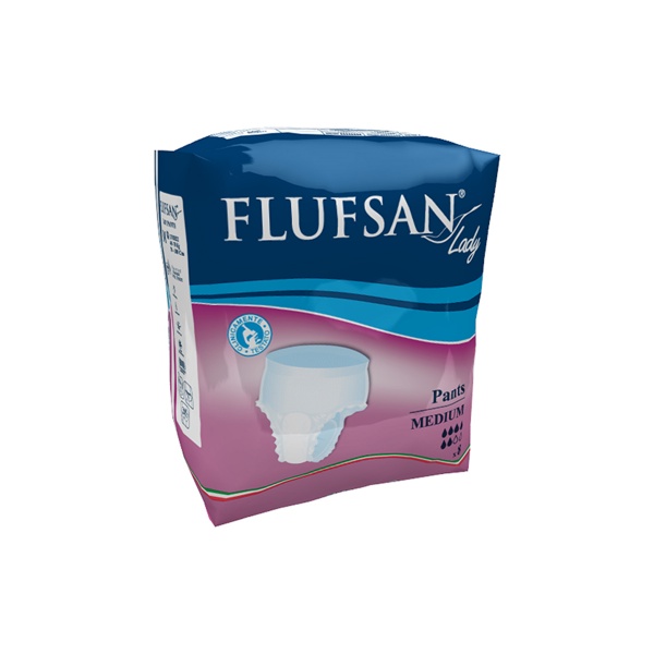 Flufsan Lady Pants - for Light to Moderate Incontinence